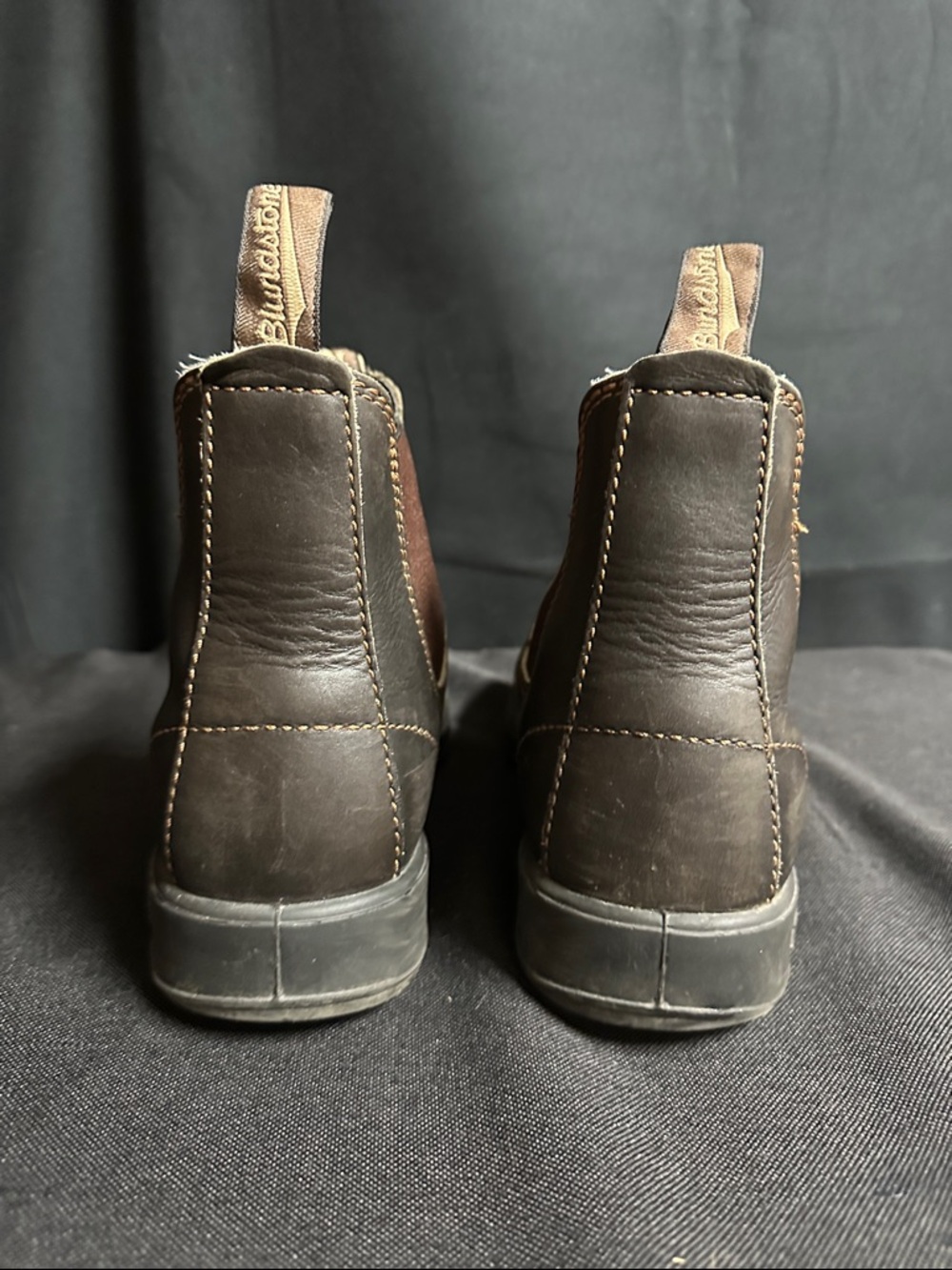 Blundstone Leather Chelsea Boots with Dark Brown M8.5 - Picture 9 of 14